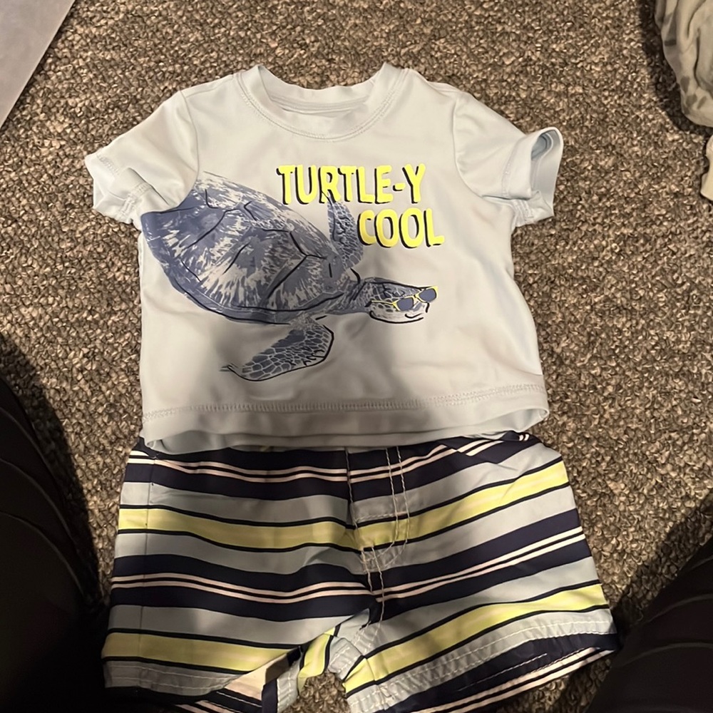 Osh kosh two piece bathing suit
